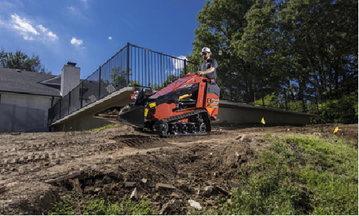 Ditchwitch SK1050 mini skid steer trencher